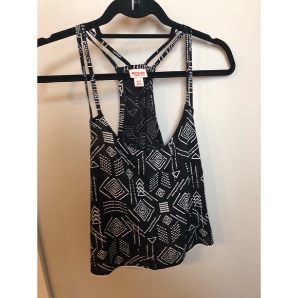 Mossimo Supply Co. Tops - Black & White crop top